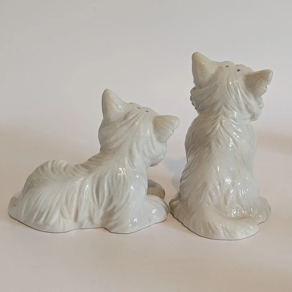 Big Sky Carvers Canine Salt Pepper Lot 6 Dogs-Beagle Westie Basset Pug Cocker